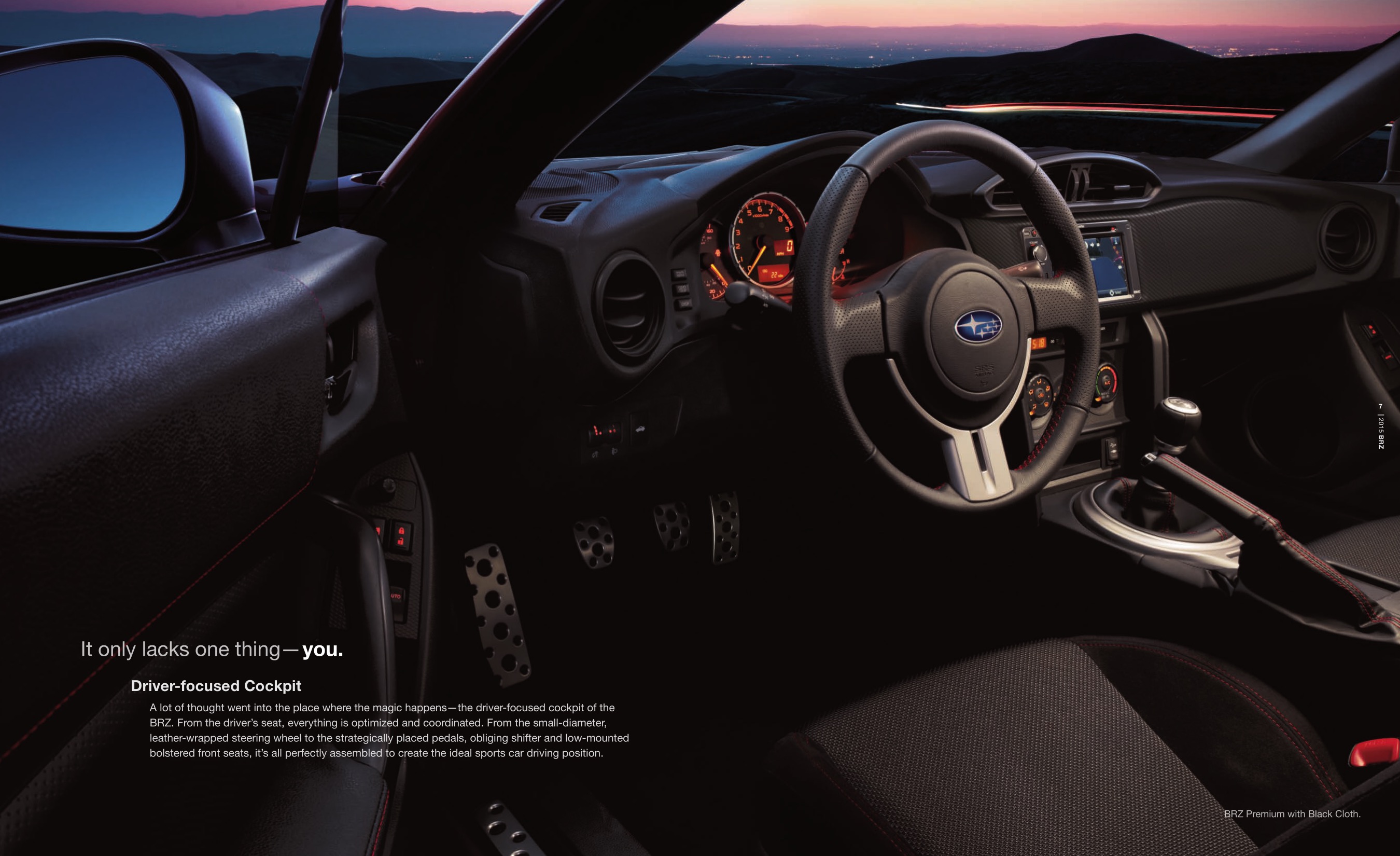 2015 Subaru BRZ Brochure Page 12